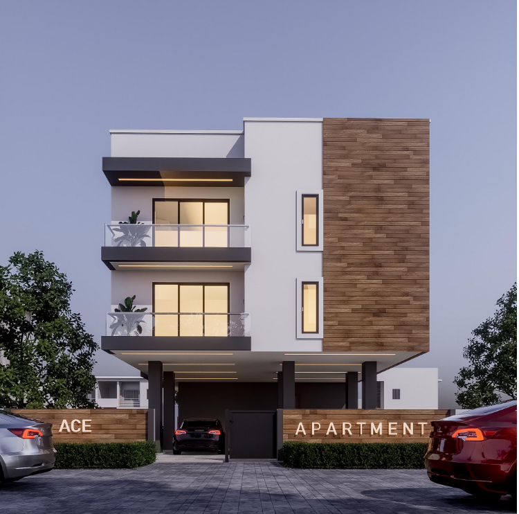 Construction of 5 units of 2 bedroom apartment, Ikate- Lekki.